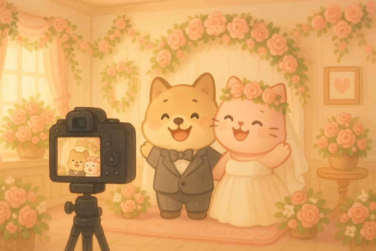 【最新版】あつ森ジューンブライドで“自分を消す”方法🌸写りたくない人の神ワザまとめ✨