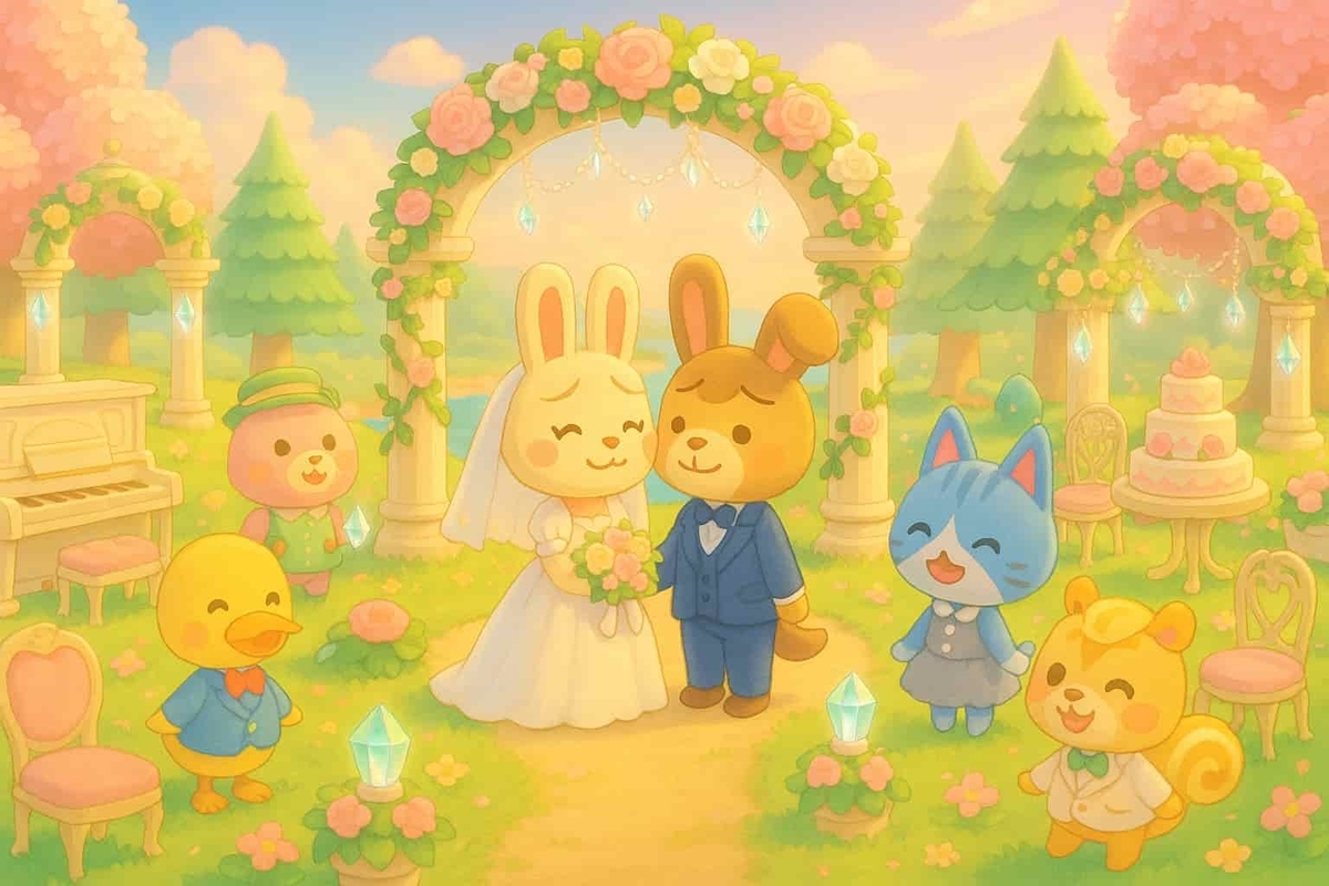 あつ森ジューンブライド完全攻略！愛の結晶を最速で集める方法 💍✨