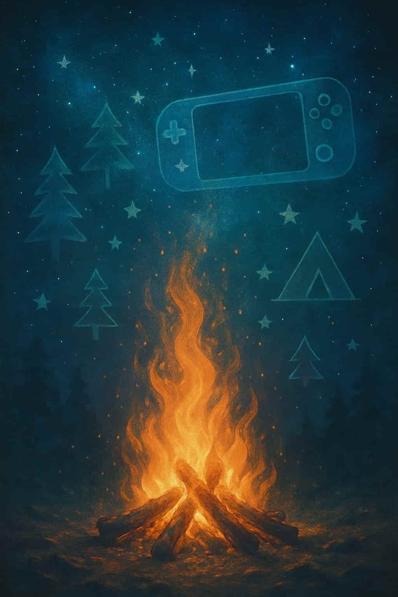 📝 まとめ｜焚き火とSwitch2が教えてくれたこと