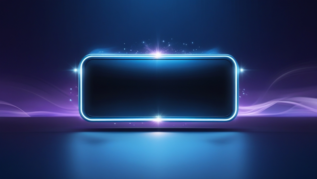 A glowing futuristic screen in a dark dreamy atmosphere, radiating hope, excitement, and the silent tension of the unknown. Perfect visual for a lottery anticipation moment.