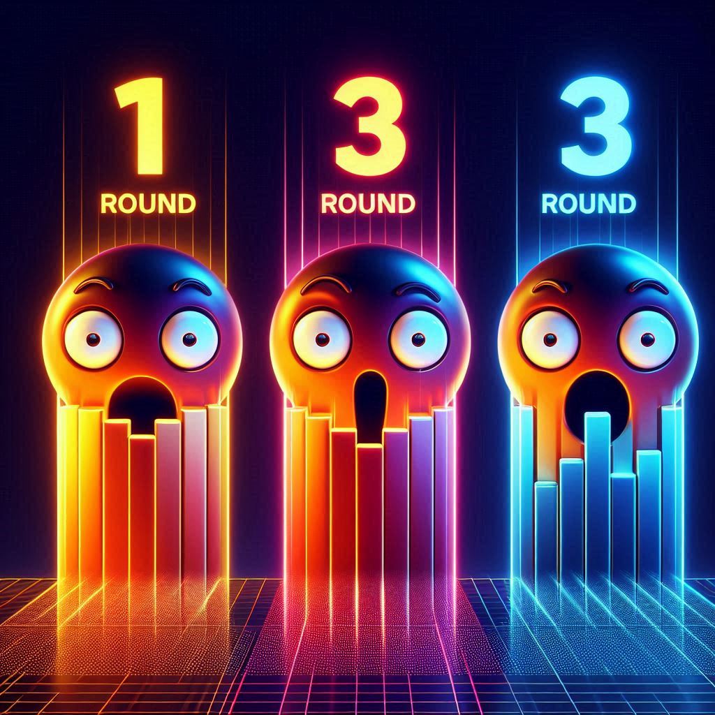 Surprised emoji faces showing dramatic difference in win rates for Switch2 lottery rounds — a vibrant visual metaphor of hope, frustration, and strategy.