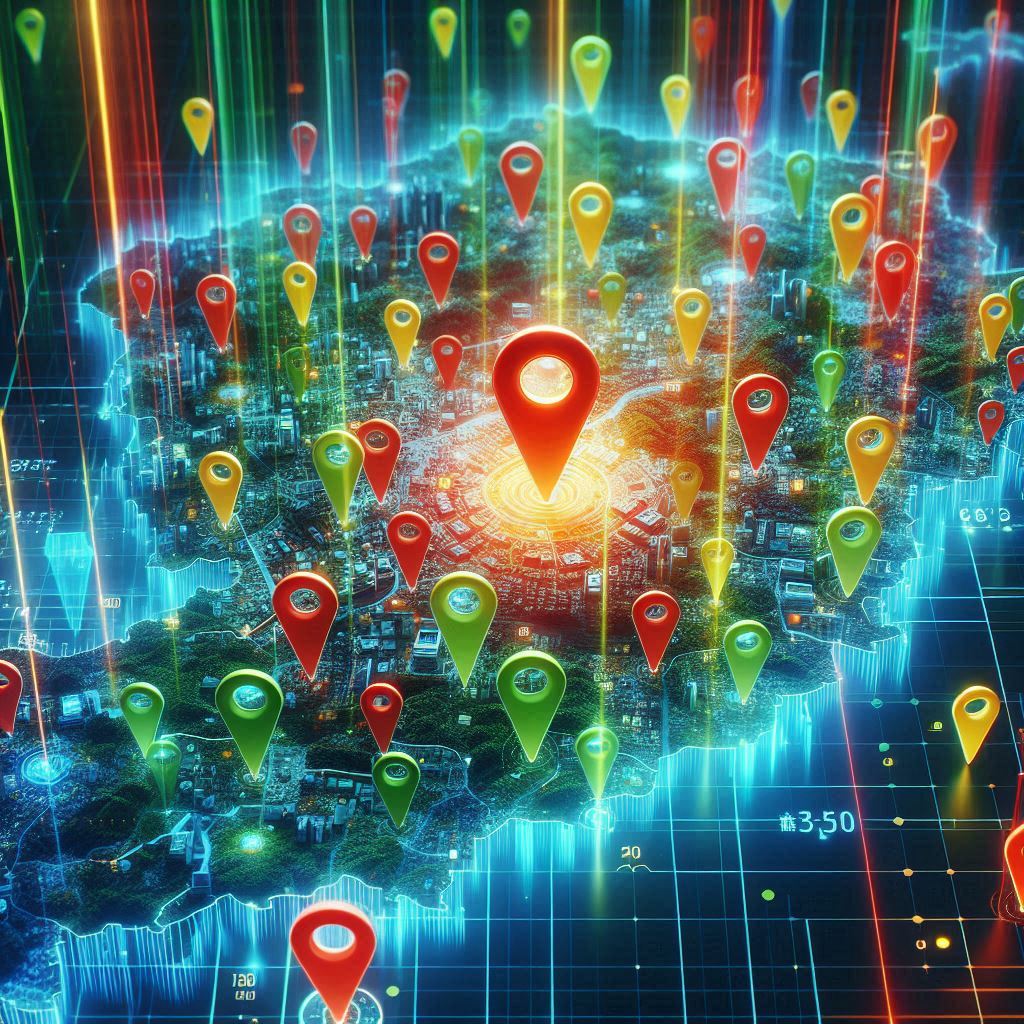 Electrifying, vibrant map of Mie Prefecture bursting with radiant red, yellow, and green location pins around a blazing central hotspot, sparking urgent hope, thrill, and high-stakes excitement for this week’s Switch 2 hunt.