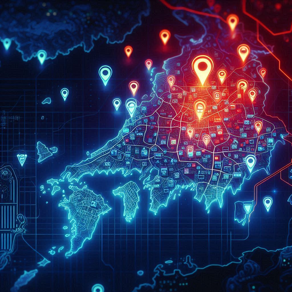 Kanto map ignites in fiery neon, one colossal pin over Chiba screaming ‘grab your Switch 2 now!