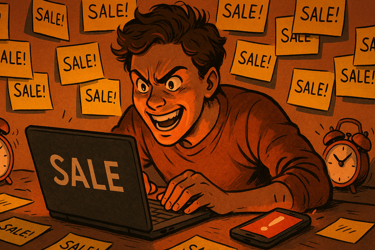 Dramatic scene of four people around a glowing comparison chart in a dark room, everyone animatedly pointing and arguing, faces lit up with heated debate and discovery, the atmosphere charged with competition, analysis, and a sense of high-stakes decision-making.