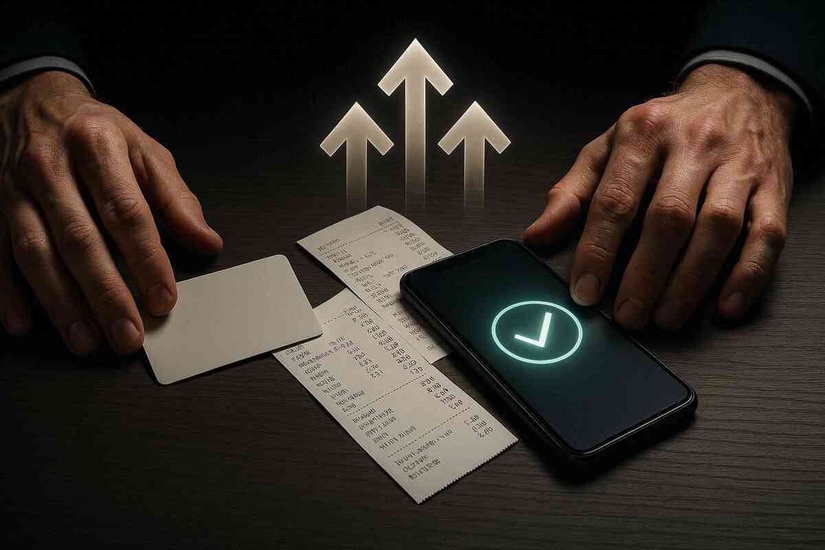 Official advantage unlocked—membership card, purchase history receipts, glowing approval check, arrows boosting your winning chance, smart strategy confidence