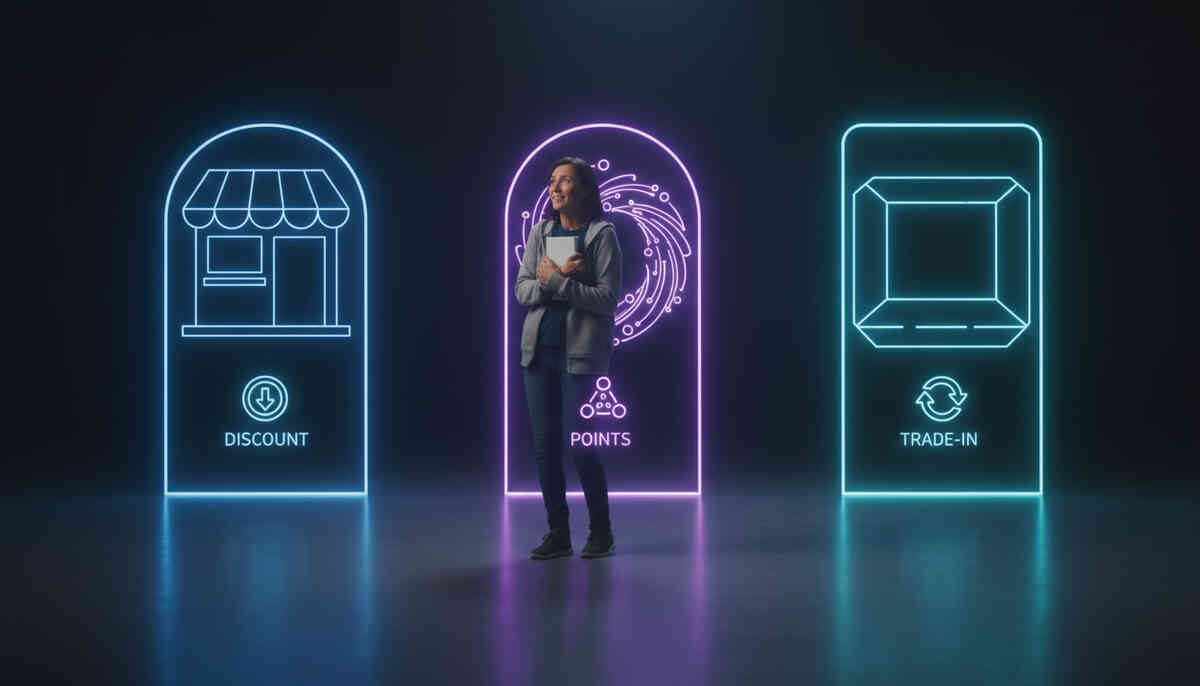 Not just one store—multiple routes, competing perks, and a tough choice.