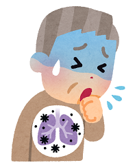 イラスト 肺炎