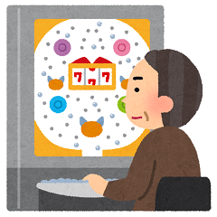 イラスト パチンコ