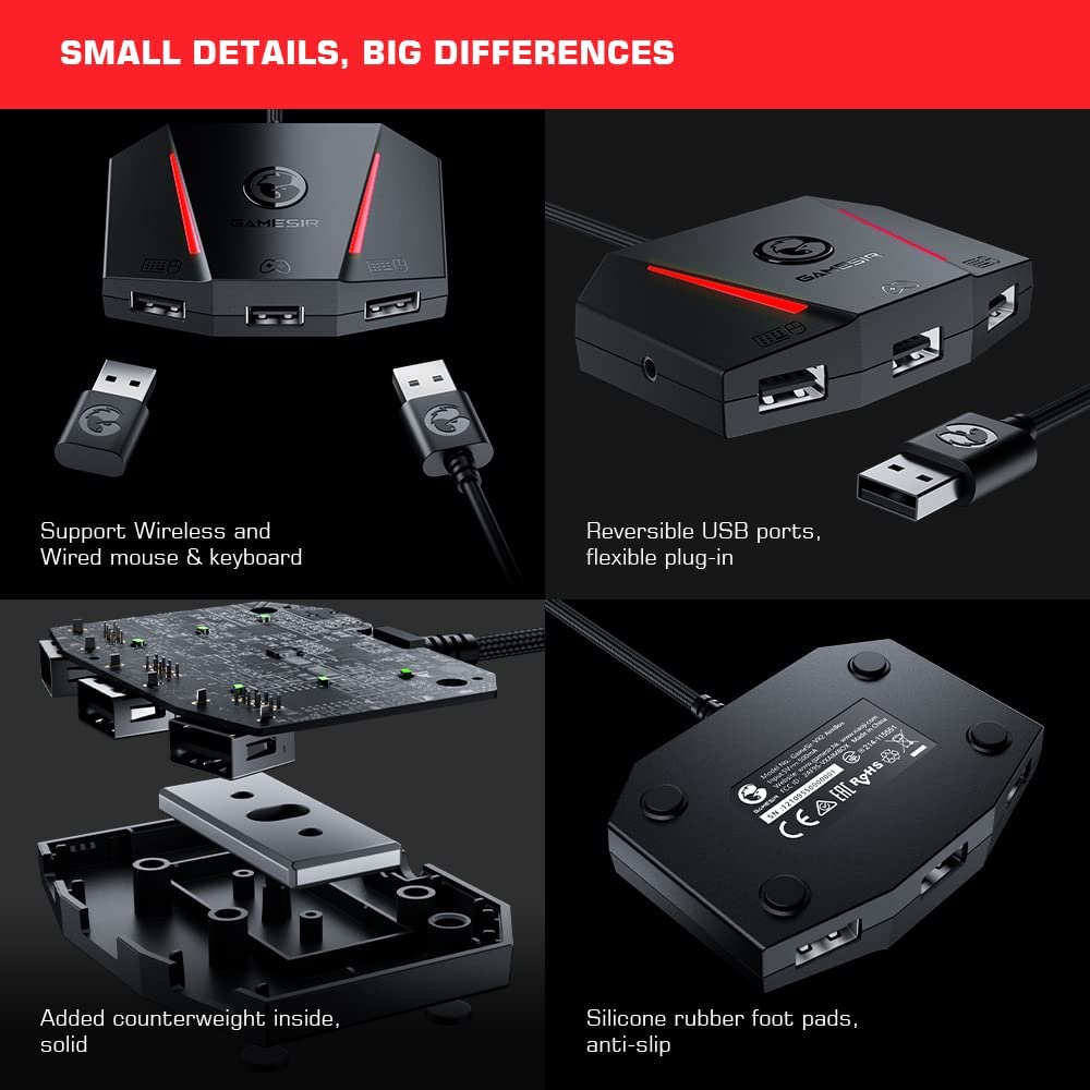 GameSir VX2 AimBox レビュー】SwitchやPS4で使える格安