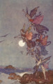 [art]Edmund Dulac 「The Tempest：Elves and Fairies」