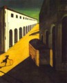 [art]Giorgio de Chirico 「通りの神秘と憂愁 Mystery and Melancholy of a Street」