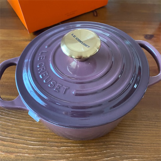 Le Creuset ココット16㎝ フィグ（ココットロンド16センチ Fig