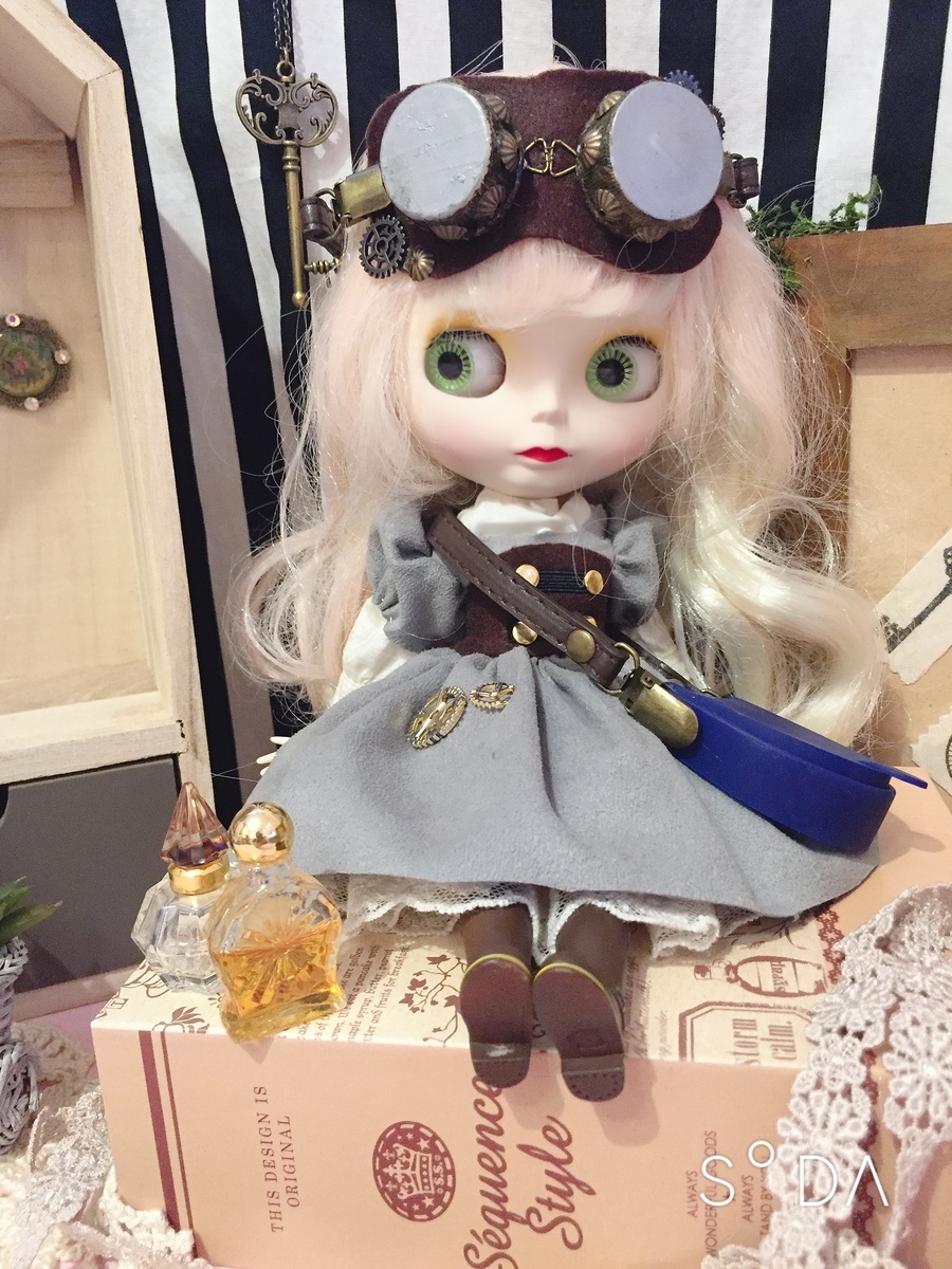 スチームパンクなドール服 ハンドメイド - Luna Drop スチームパンクなドール服 ハンドメイド - Luna Drop