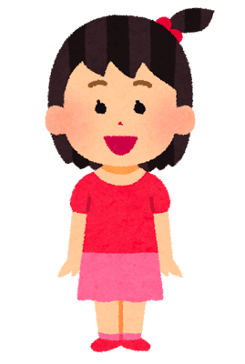 女の子のイラスト