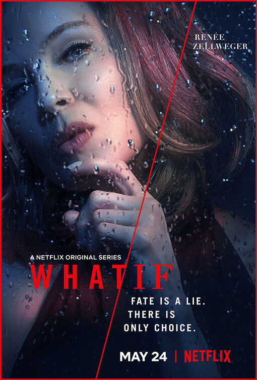 WHAT / IF poster, ブログ記事ヘッダー 『WHAT / IF 選択の連鎖』のポスター