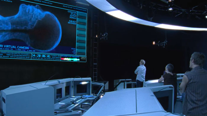 Scene from The Walking Dead/Season 1/Episode 6 『ウォーキング・デッド』で、リックたち一行は疾病対策センター(CDCにたどり着く)