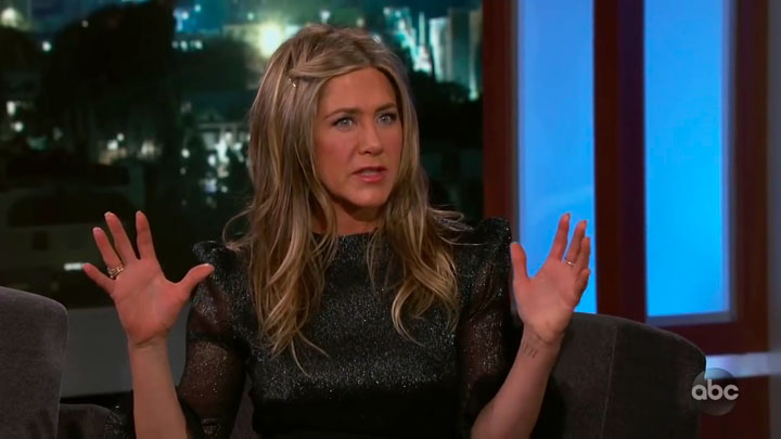 Jimmy Kimmel Liveにフレンズのレイチェルが