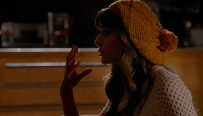 『glee/グリー』で、レイチェルは自分が健康であることを中国人がマスクをすることに例えて言う