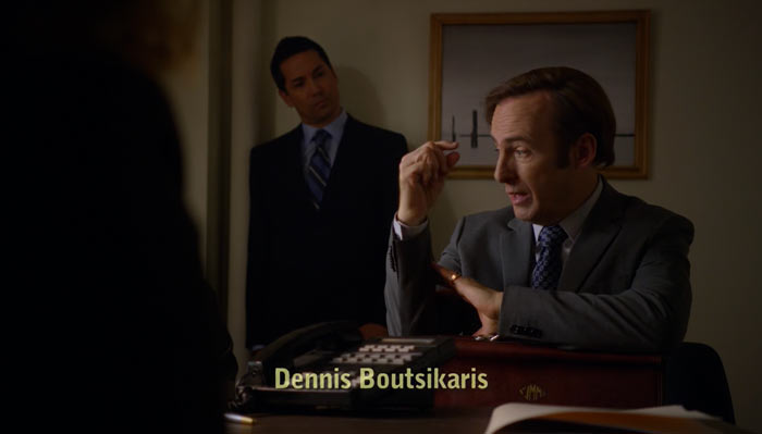 『ベター・コール・ソウル』で、証言を変えるマイクの弁護を務めるジミー