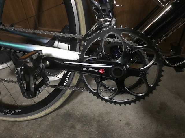 シマノとスギノox901d Classic Compact ゆるい感じのやつで