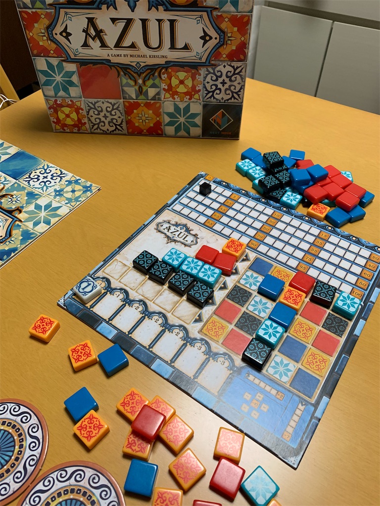 ソロバリアント Azul アズール ゲームとか英語とか ソロバリアント Azul アズール ゲームとか英語とか