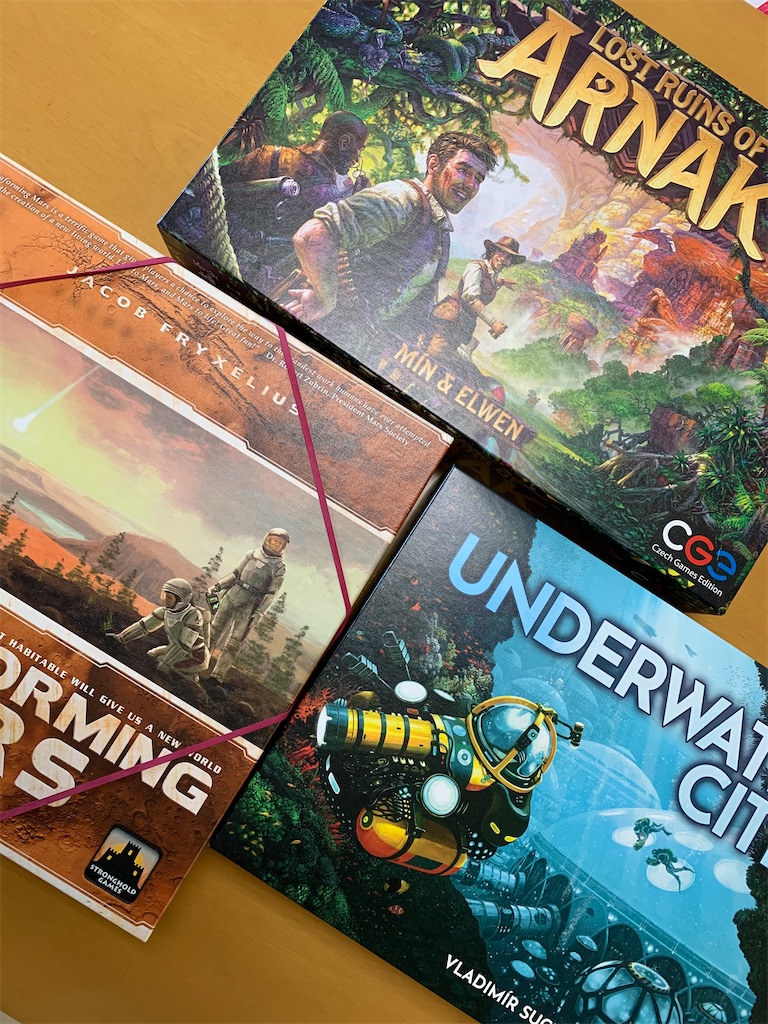 雑談 ソロで楽しかったボードゲーム ゲームとか英語とか