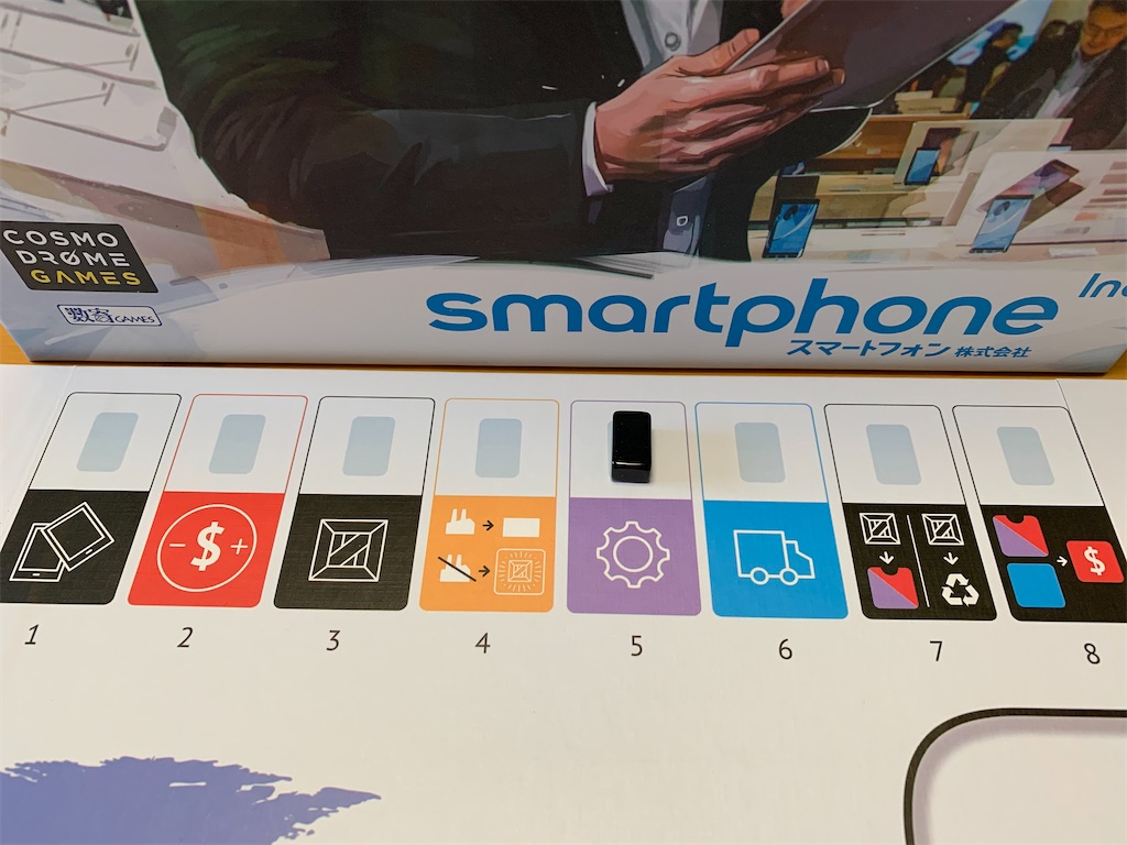 ボードゲーム日記】「スマートフォン株式会社」 - 日記代わりのブログ。