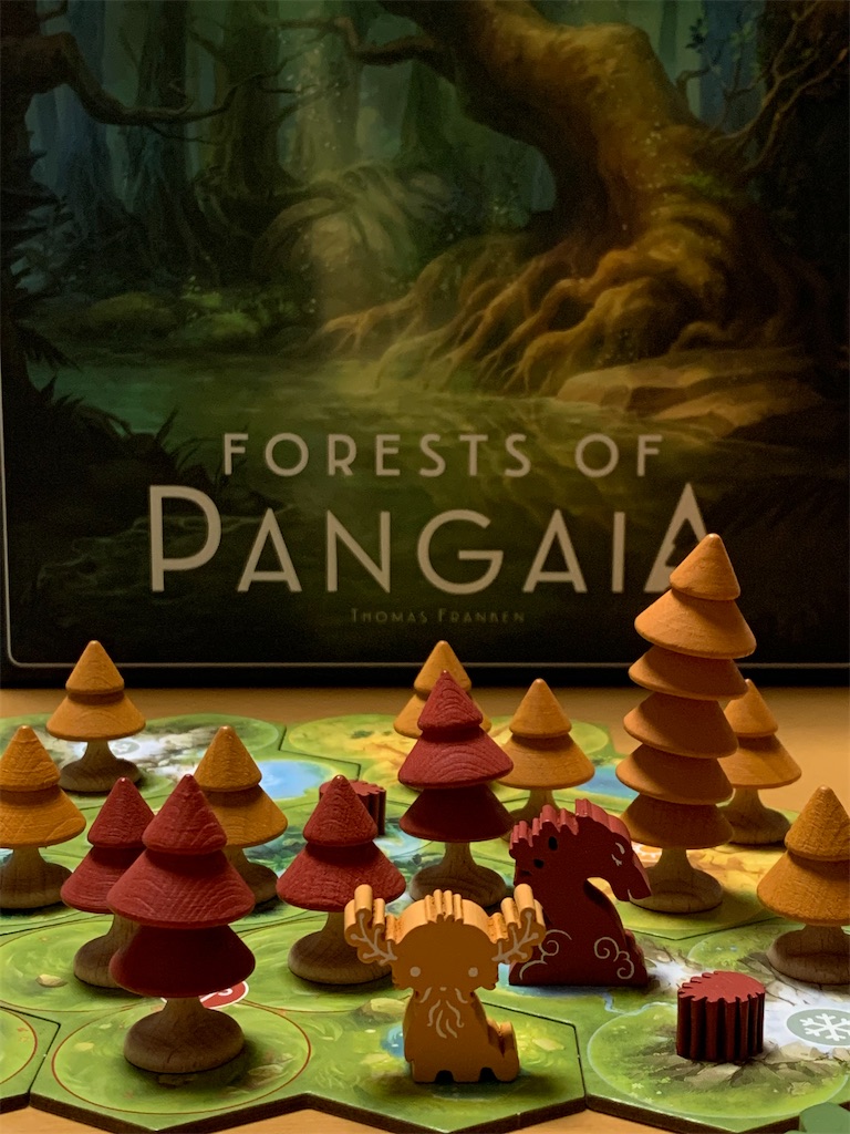 ボードゲーム日記】Forests of Pangaia（パンガイアの森） - ほぼ 