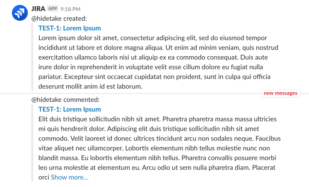 jiraの更新をslackやmattermostに通知する geekfactory jira helm chart