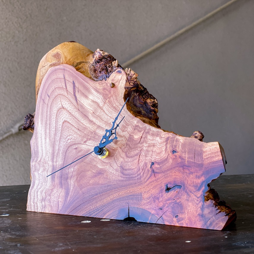 木の置時計を作りました diy 手作り時計 - 算数と数学と高校受験 平塚