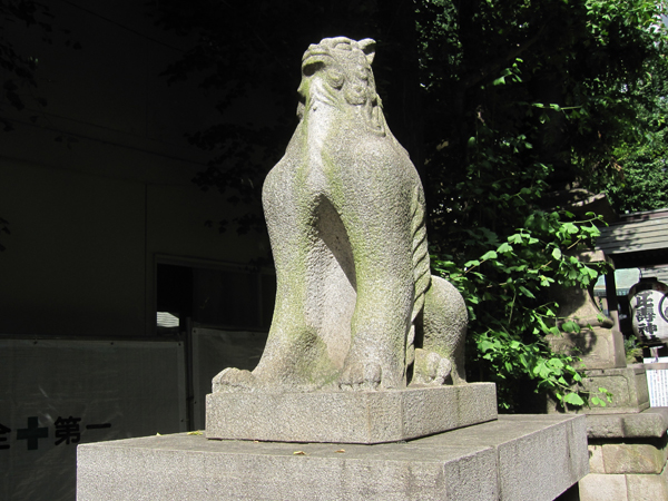 稲荷鬼王神社の狛犬