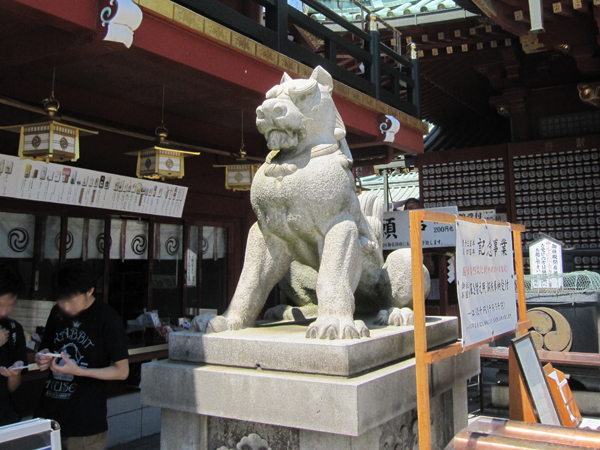 神田明神の狛犬