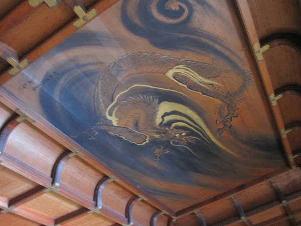 下谷神社の天井絵