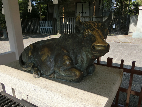 亀戸天神社の神牛
