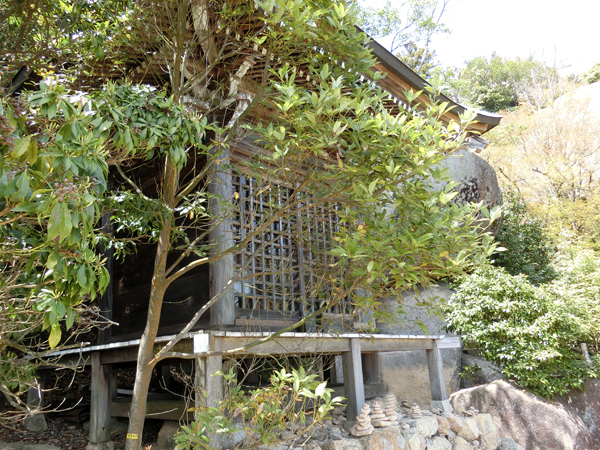 弥山にある文殊堂