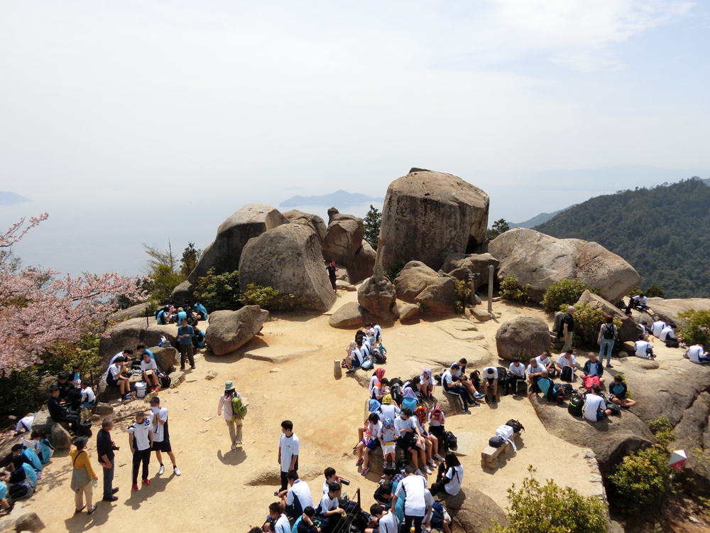 弥山山頂