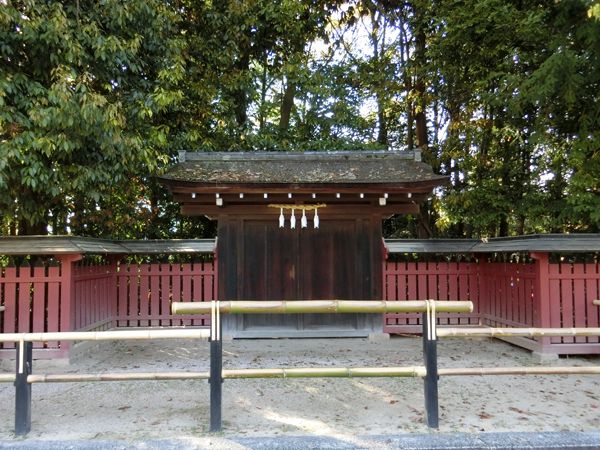 厳島神社の裏門