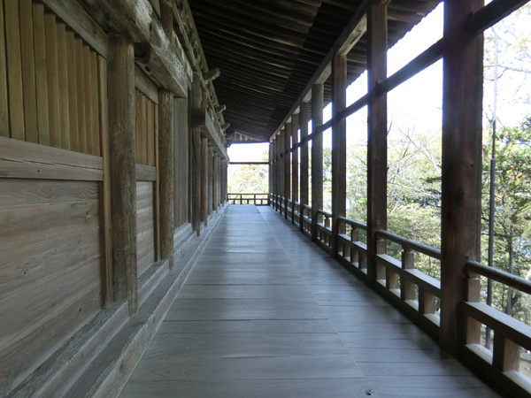 千畳閣の廊下
