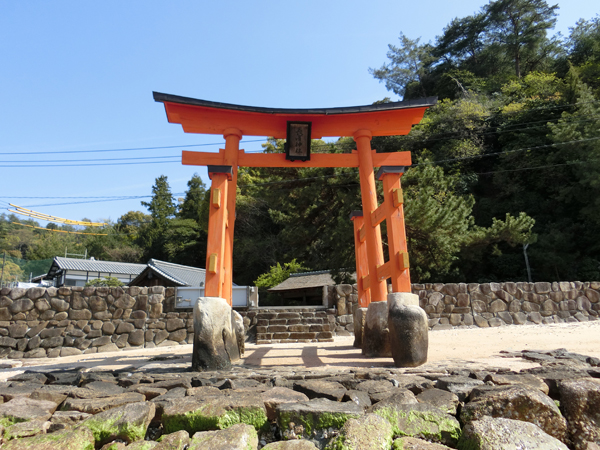 長浜神社の鳥居