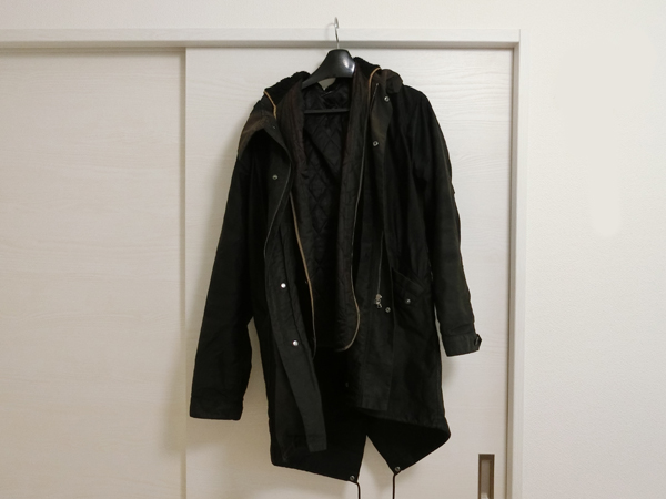 染めqで黒いコートを染めてみた結果 笑う門には福来たる