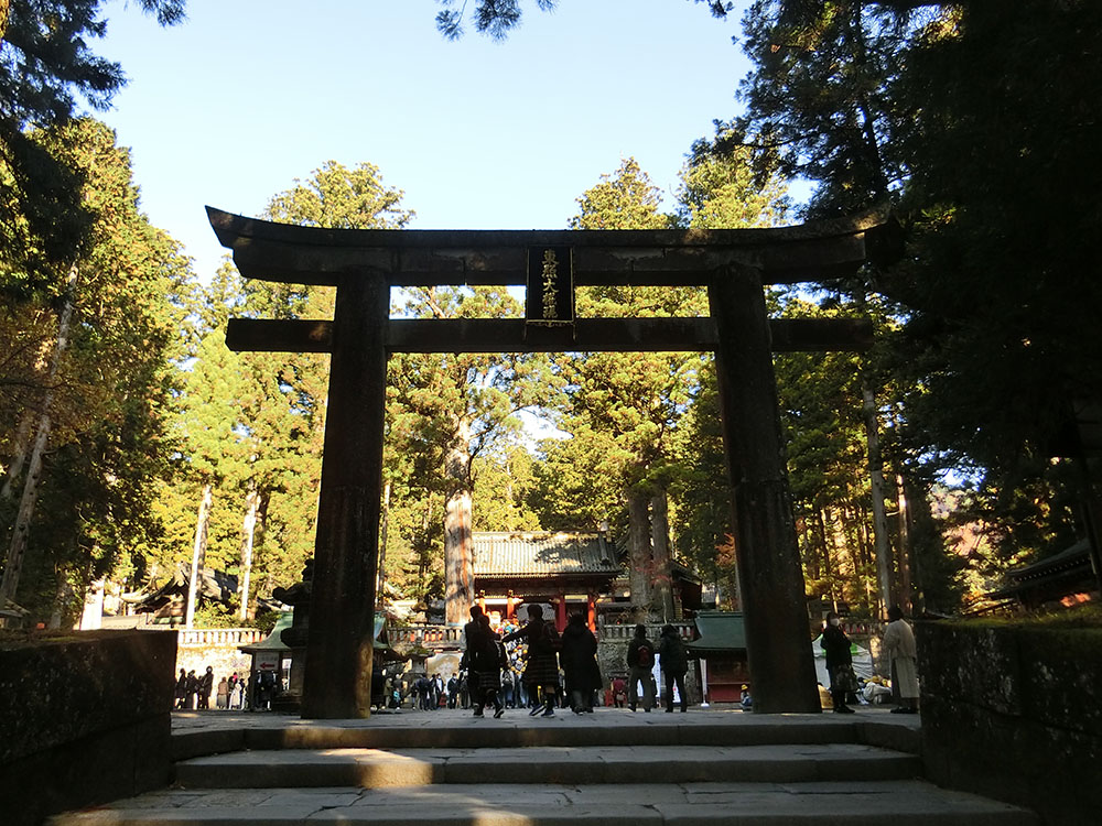 日光東照宮の鳥居