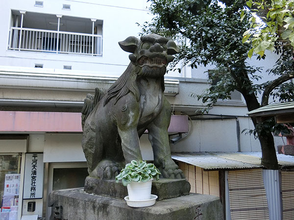 平河天満宮の狛犬