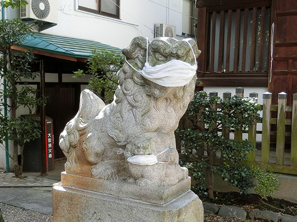 小石川諏訪神社の狛犬