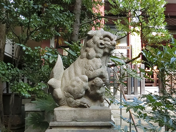 金刀比羅宮東京分社の狛犬