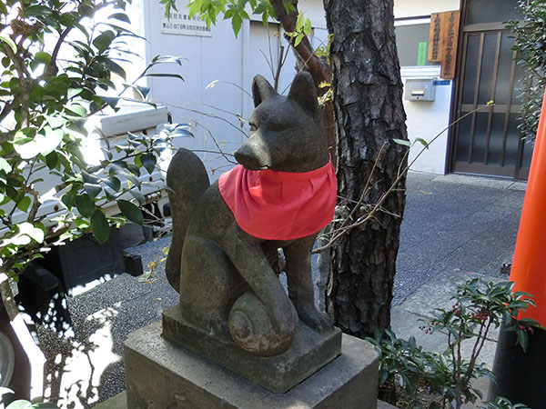 船光稲荷神社の神狐