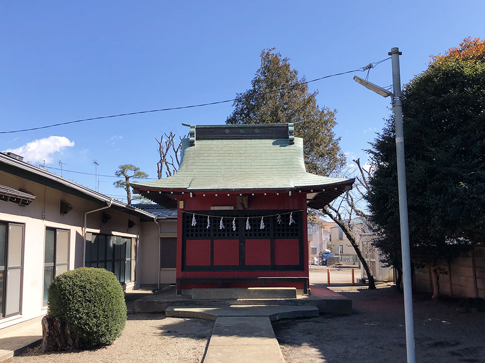 府中市多磨町にある三谷神社の紹介