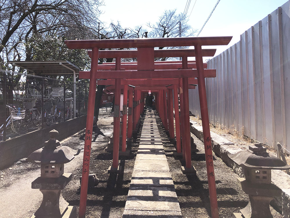 小金井市にある笠森稲荷神社の紹介