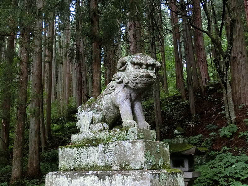 宝光社の狛犬