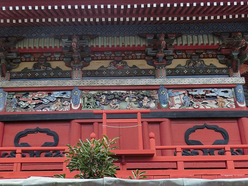 小祝神社の彫刻