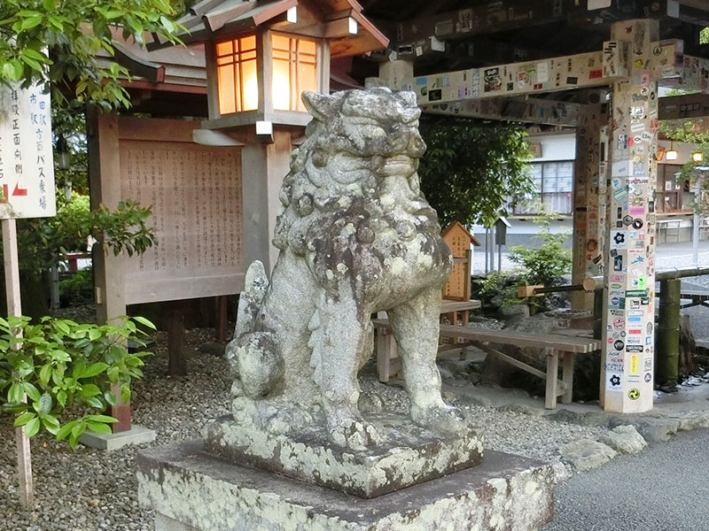 猿田彦神社の狛犬